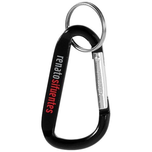 PF118085-1Timor Karabiner Schluesselanhaenger_ schwarz