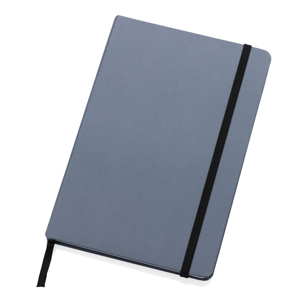 XDP774_59-5Craftstone A5 Notizbuch aus recycelt. Kraft- und Steinpapier_ blau