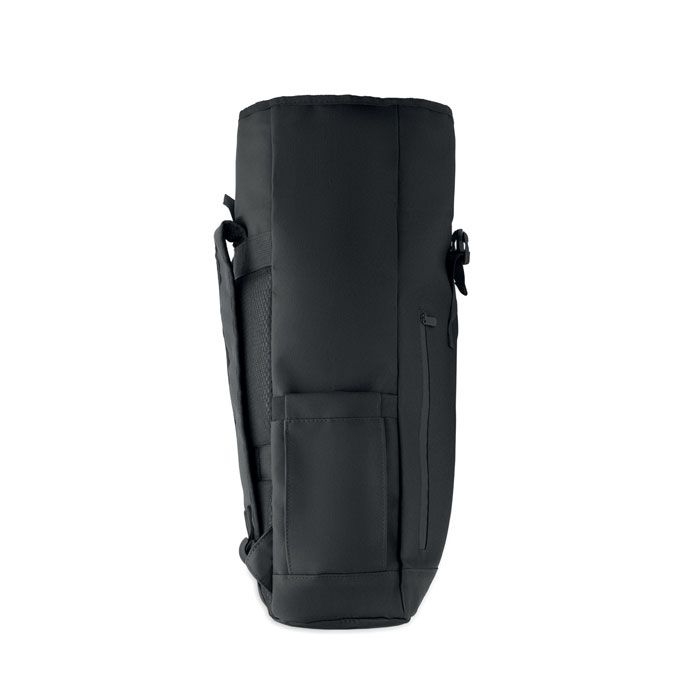 MO2643-03Bangkok Roll Rolltop-Rucksack 600D RPET_ schwarz