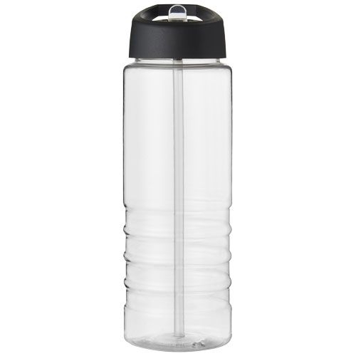 PF210877-1H2O Active® Treble 750 ml Sportflasche mit Ausgussdeckel_ transparent_schwarz