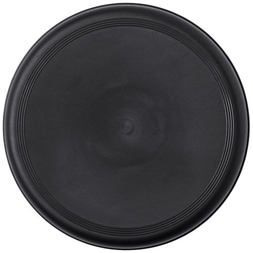 Orbit Frisbee aus recyceltem Kunststoff, schwarz