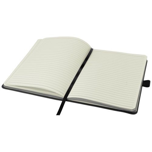PF106907-1Colour-Edge A5 Hard Cover Notizbuch_ schwarz