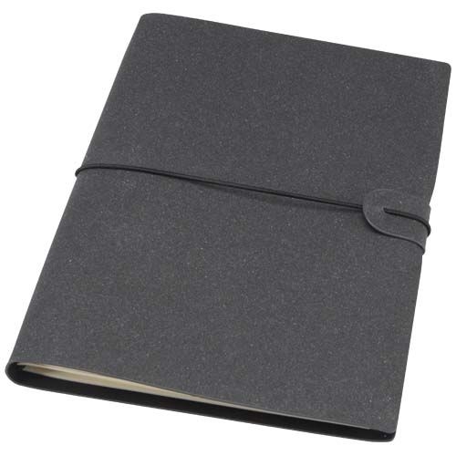 PF107980-1Slyk A5 nachfuellbares Notizbuch mit zwei Heften_ grau