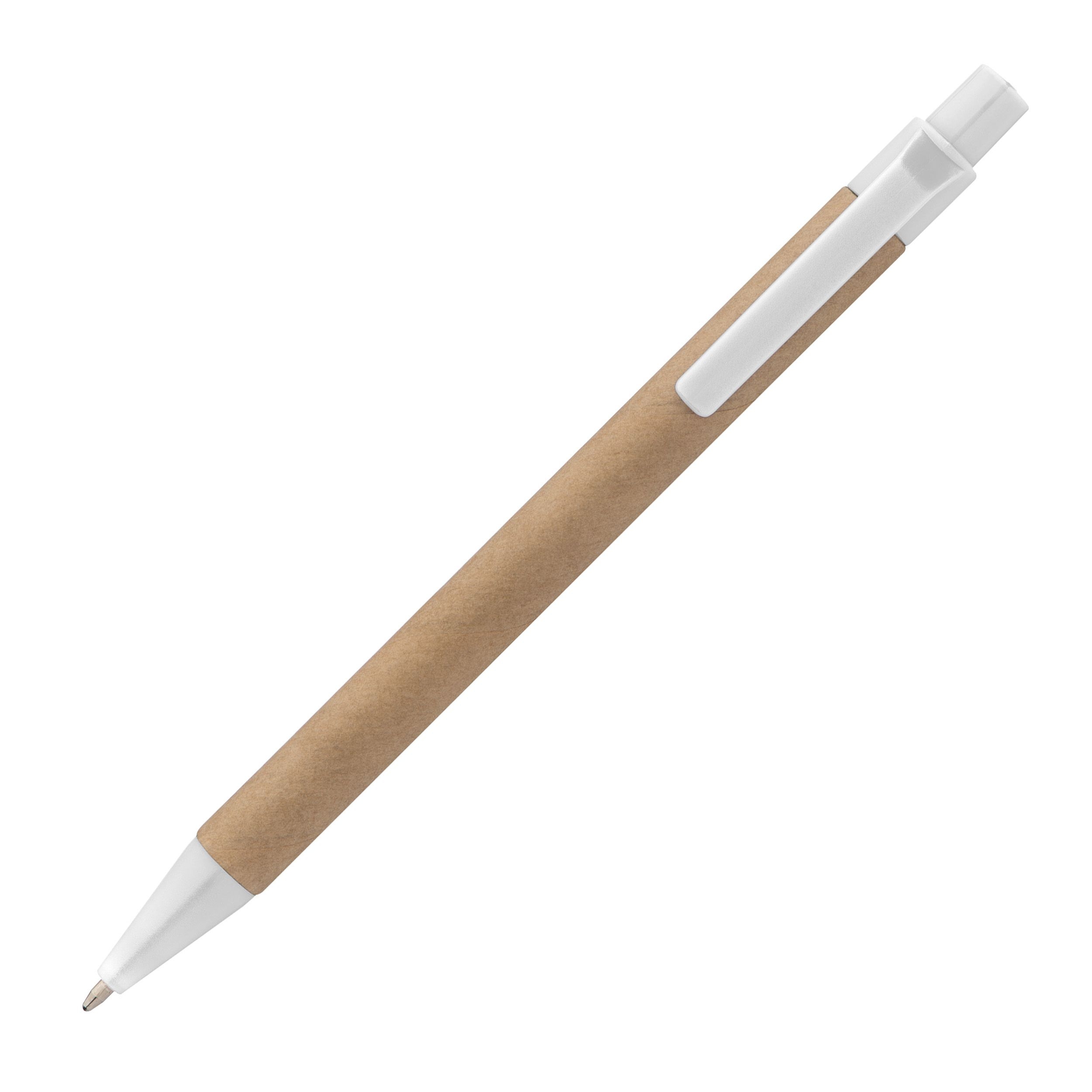 MA10397-06Kugelschreiber aus recyceltem Papier_ weiss