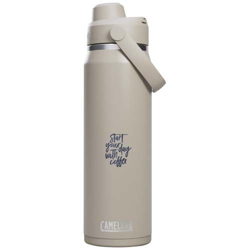 PF100889-2Camelbak® Thrive Chug VSS 740 ml Trinkflasche aus Edelstahl mit Schraubverschluss_ hellgrau