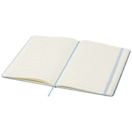 PF107900-1Ramona A5 Baumwoll Notizbuch_ hellblau