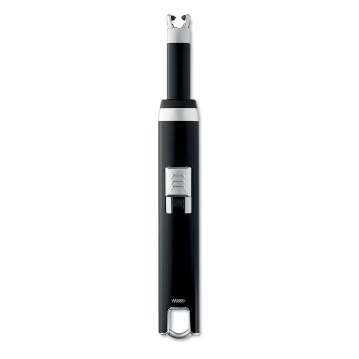 MO9651-03Flasma Plus Grosses Lichtbogen-Feuerzeug_ Schwarz