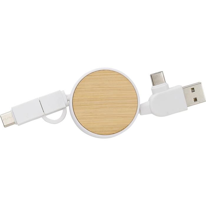 GI976586-02Verlaengerbares ABS-Ladekabel Jared_ weiss