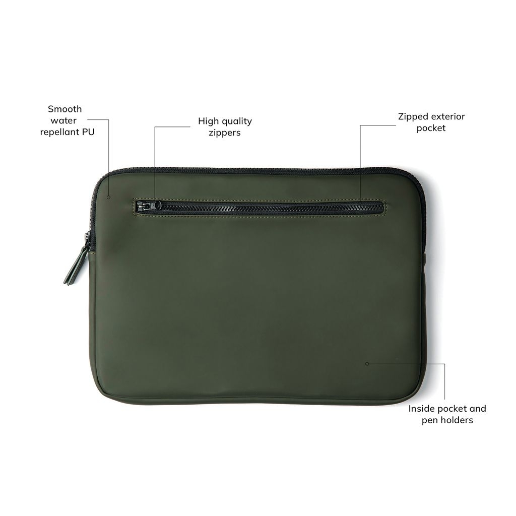 XDV5019-18VINGA Baltimore Laptopcase 14“_ gruen