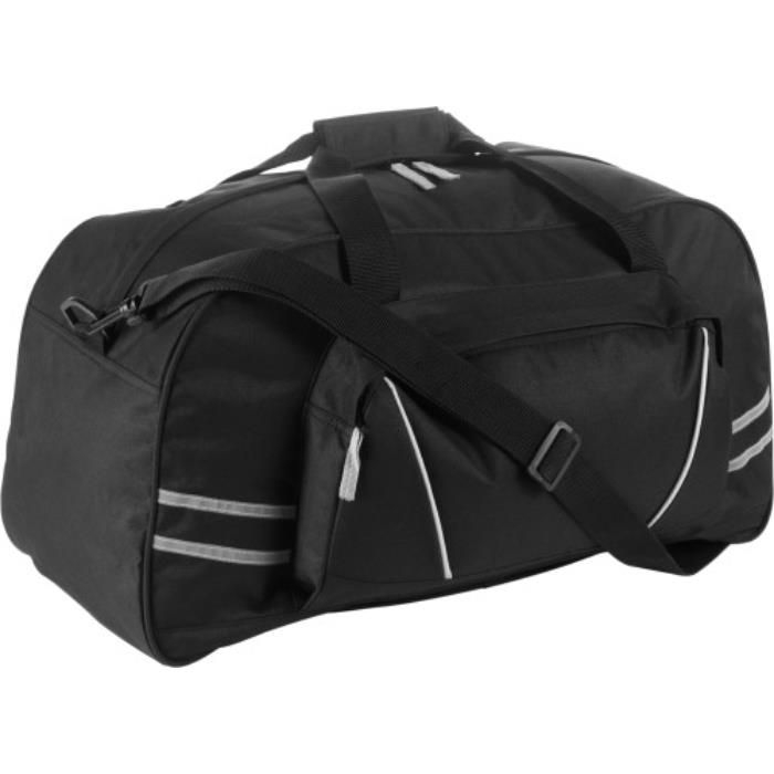 Sport-/Reisetasche aus Polyester Marwan, Schwarz