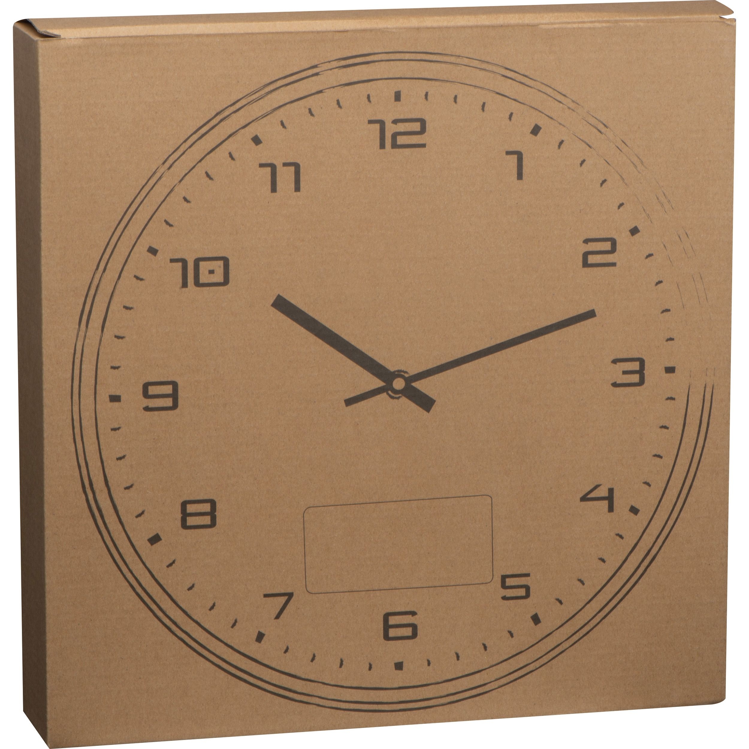 MA47872-03Wanduhr mit Click System FRANCISCA_ schwarz