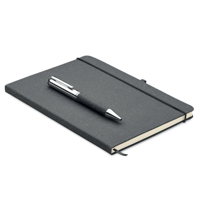 MO2195-03Eleganote Set mit Notizbuch_ schwarz