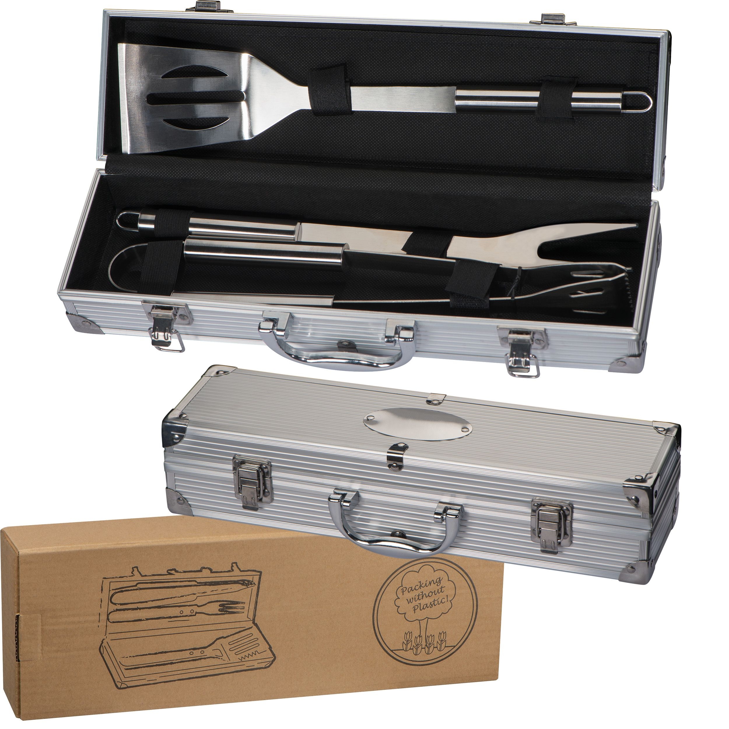 MA80648-07Grillkoffer aus Metall_ silbergrau