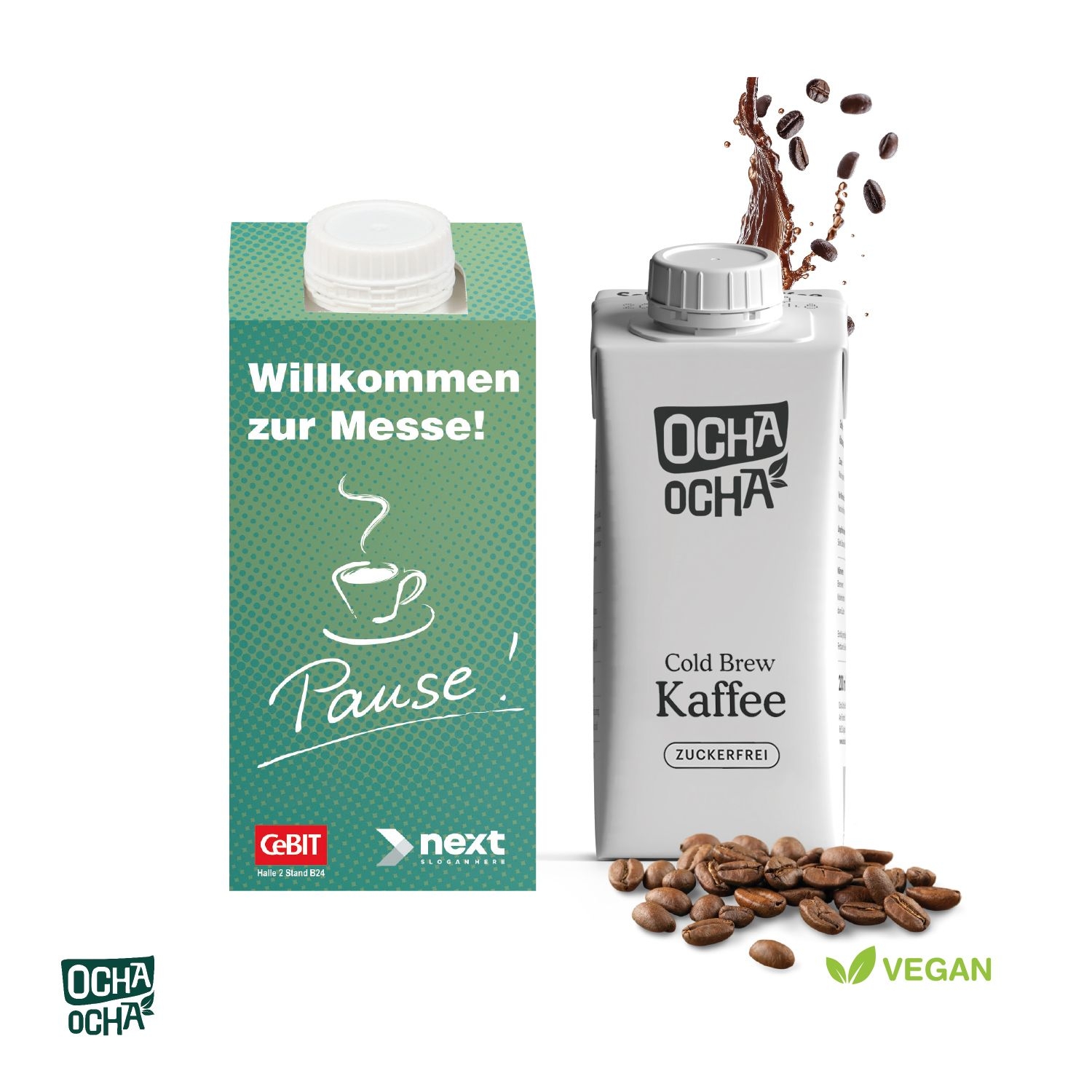 CD91635Cold Brew Werbe-Kaffee