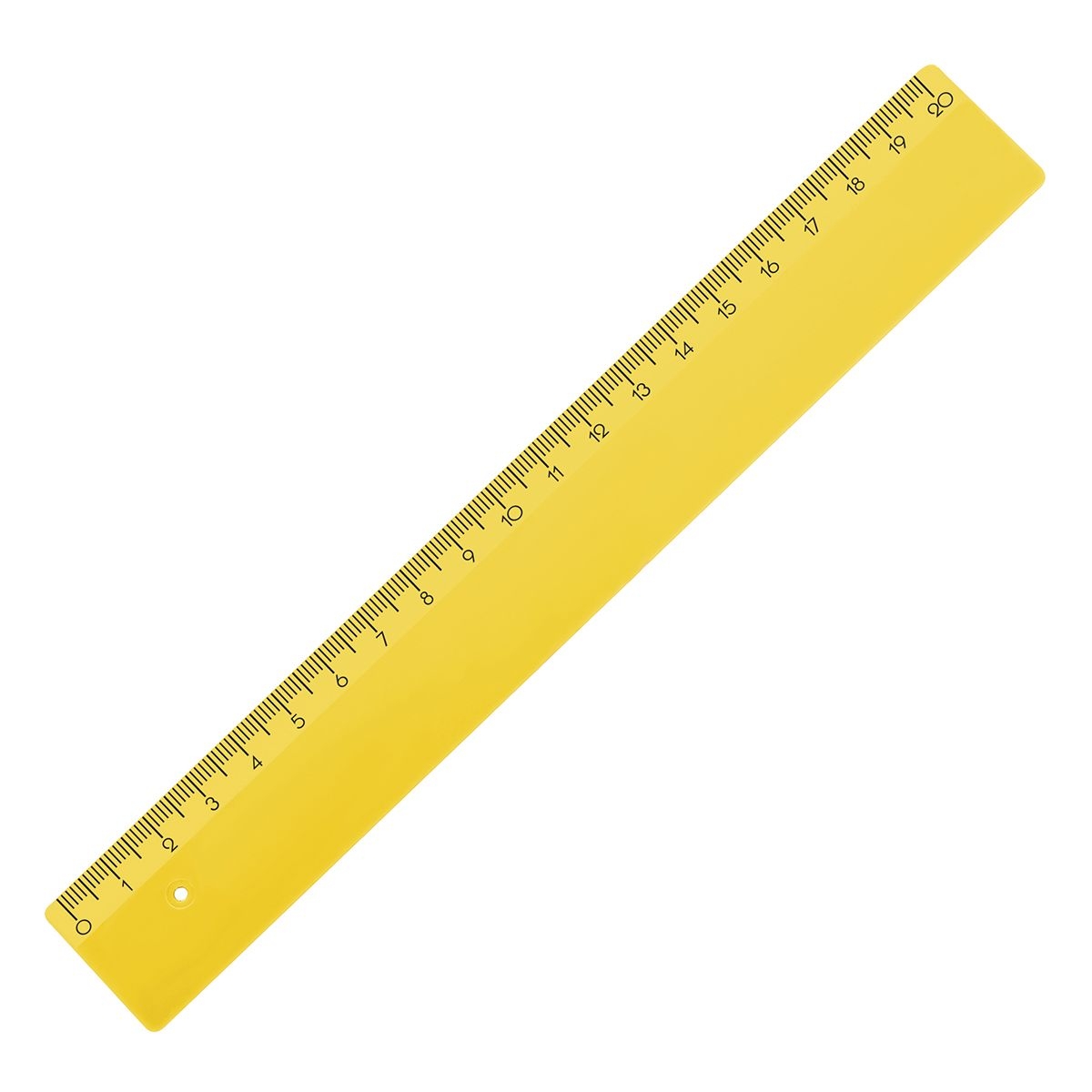 HE7016-4Werbeartikel Lineal 20 cm_ gelb HE7016-4Werbeartikel Lineal 20 cm_ gelb