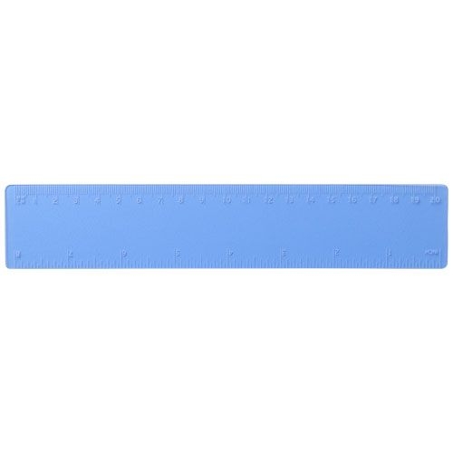 PF210585-9Rothko 20 cm Kunststofflineal_ blau mattiert