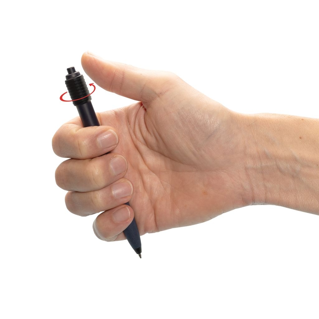 XDP611_29-01Quill-Anti-Stress-Stift aus GRS rec. rABS_ schwarz