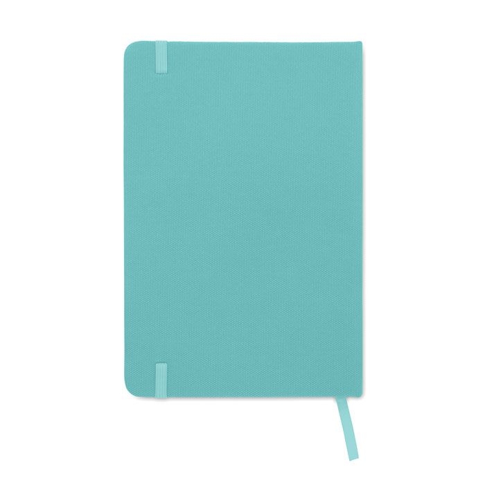 MO9966-12Note Rpet DIN A5 Notizbuch 600D RPET_ Tuerkis
