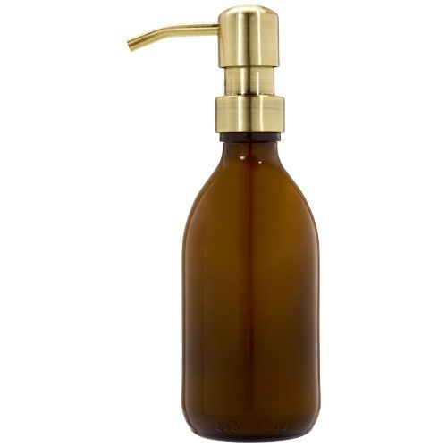 PF126309-1Wellmark Soft Hands Handlotion-Spender_ 250 ml _ amber heather