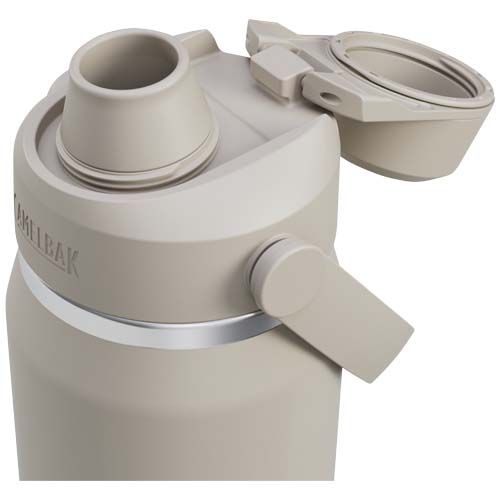 PF100889-2Camelbak® Thrive Chug VSS 740 ml Trinkflasche aus Edelstahl mit Schraubverschluss_ hellgrau