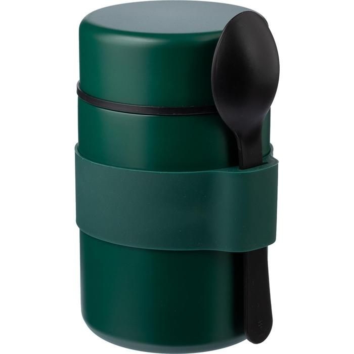 GI1096712-03Doppelwandige Lunchbox Niko aus Edelstahl_ grau