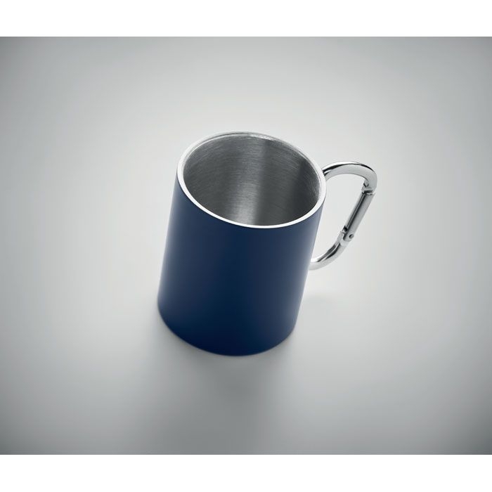MO6873-85Trumba Trinkbecher mit Karabiner_ marineblau