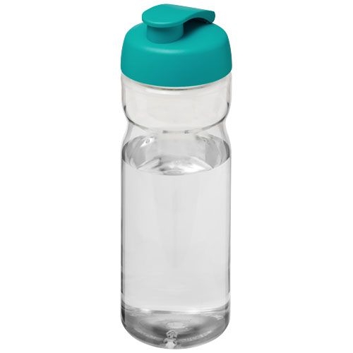 PF210045-6H2O Active® Base 650 ml Sportflasche mit Klappdeckel_ transparent_aquablau PF210045-6H2O Active® Base 650 ml Sportflasche mit Klappdeckel_ transparent_aquablau