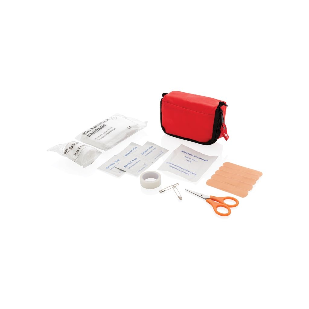 XDP265.31-0Erste Hilfe Set in Tasche_ rot