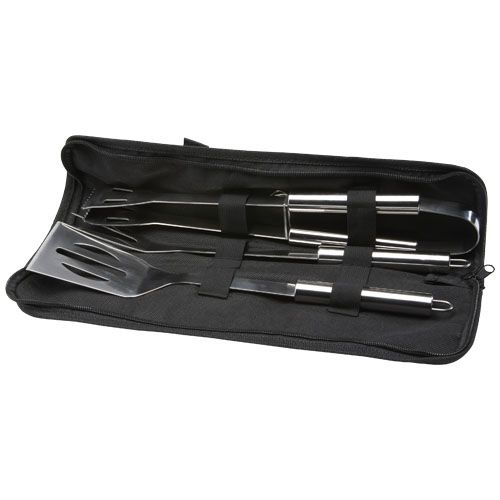 Barcabo 3-teiliges Grillset, silber