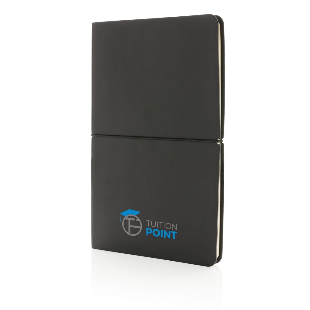 XDP774.22-1Modern Deluxe Softcover A5 Notizbuch_ schwarz