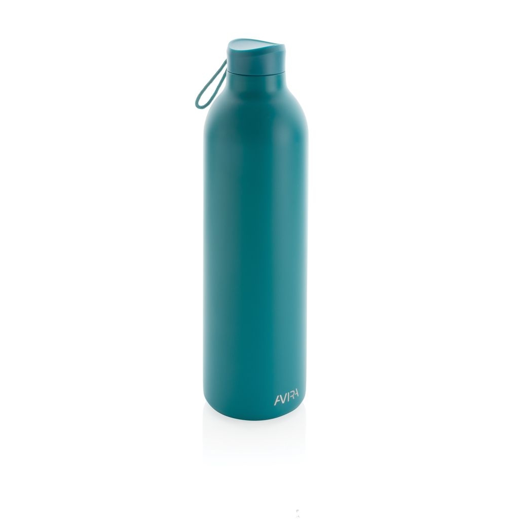 XDP438.01-7Avira Avior RCS recycelte Stainless-Steel Flasche 1L_ turkis