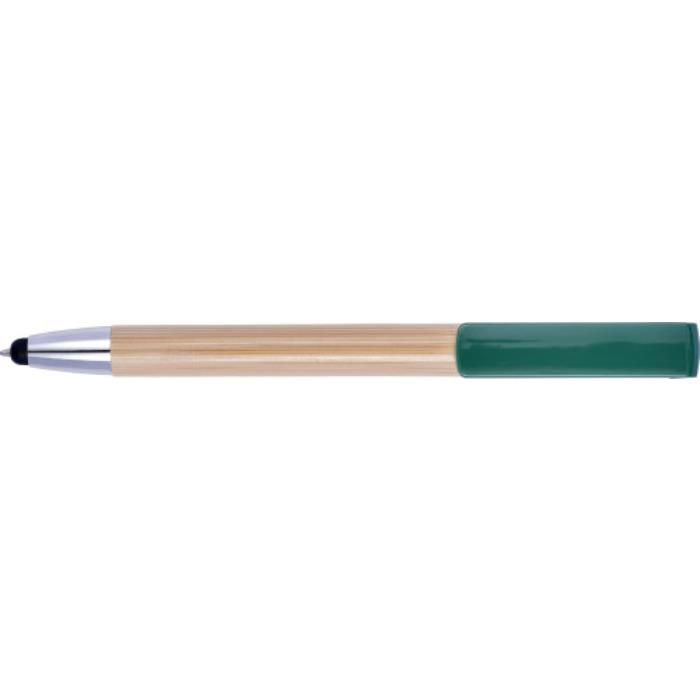 GI8988-04Bambus Kugelschreiber mit Touchfunktion Colette_ Gruen GI8988-04Bambus Kugelschreiber mit Touchfunktion Colette_ Gruen