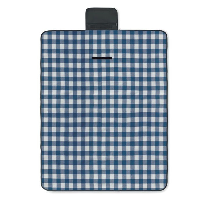 MO6891-04Caly Picknick Decke RPET-Fleece_ Blau