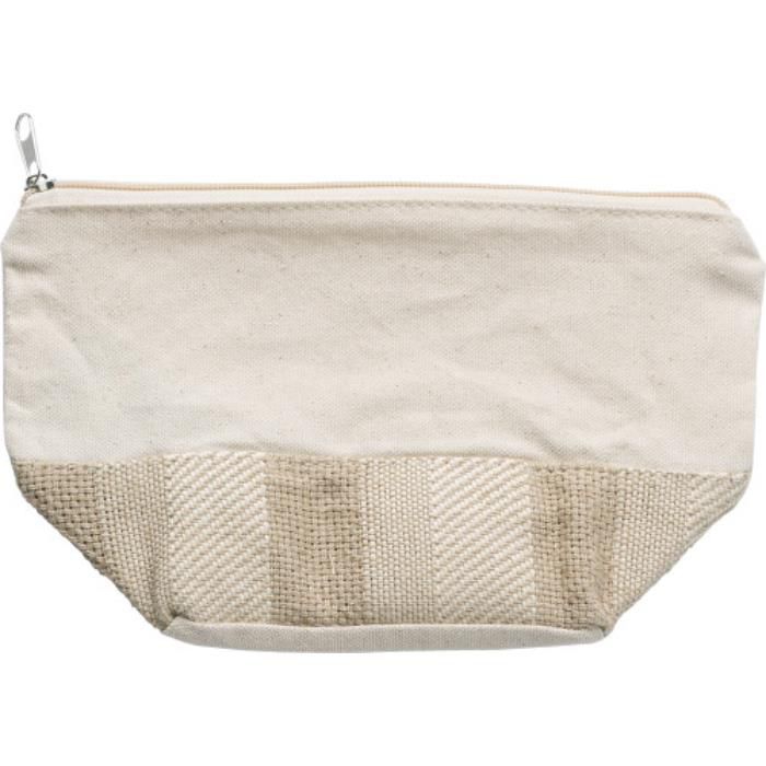 GI9276-11Kulturtasche aus Baumwolle Miguel_ Braun