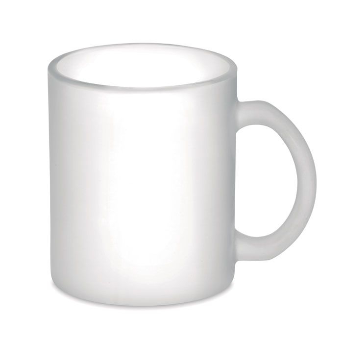 MO6117Sublimatt Kaffeebecher aus Glas 300 ml