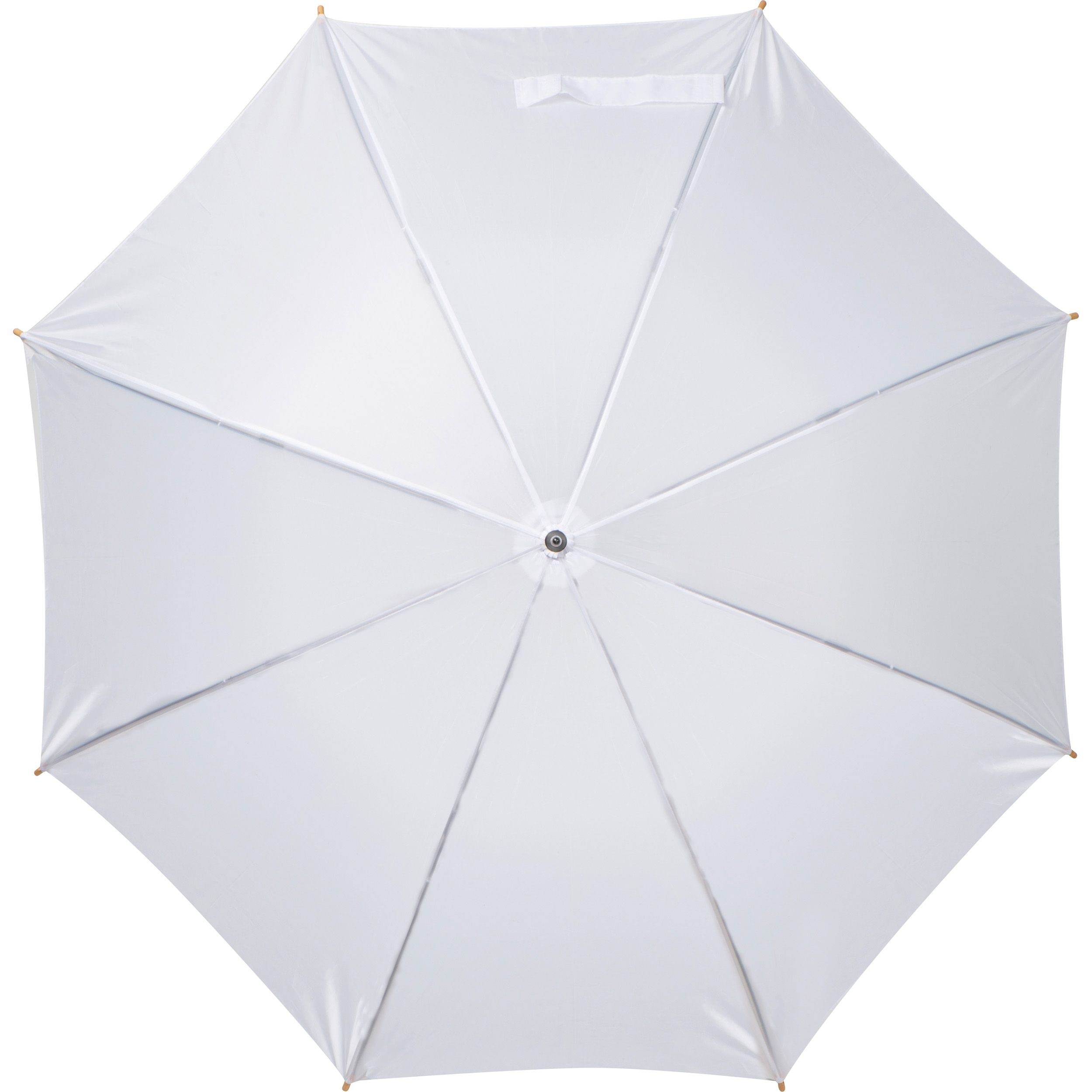 Automatikregenschirm , weiß
