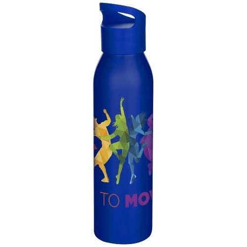 PF100868-4Sky 650 ml RCS-zertifizierte_ einwandige Trinkflasche aus recyceltem Edelstahl_ blau