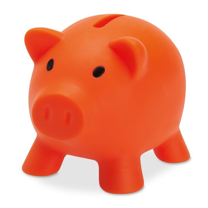 MO8132-10Softco Sparschwein_ Orange MO8132-10Softco Sparschwein_ Orange