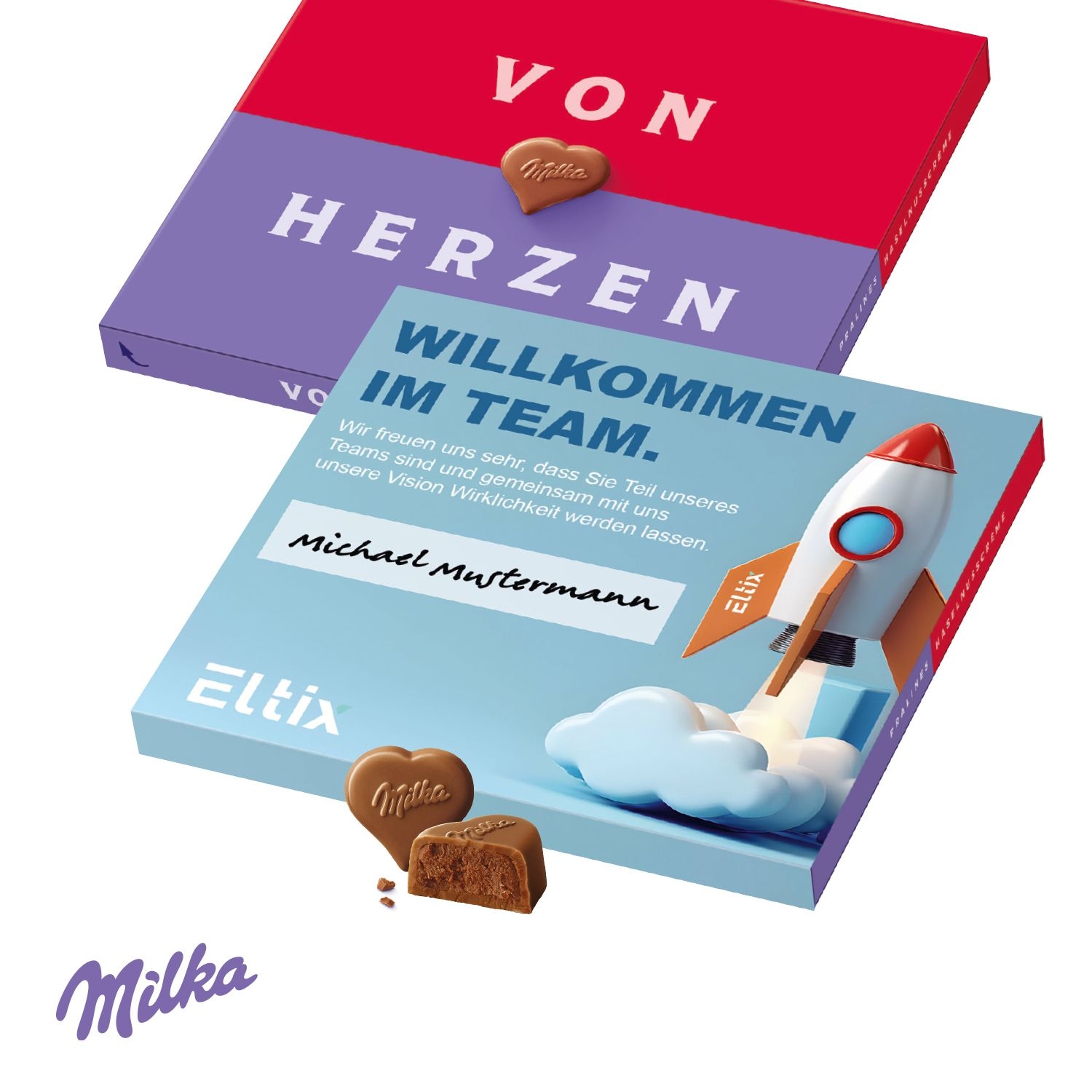 CD91319-01Milka Von Herzen_ Milka Pralinés