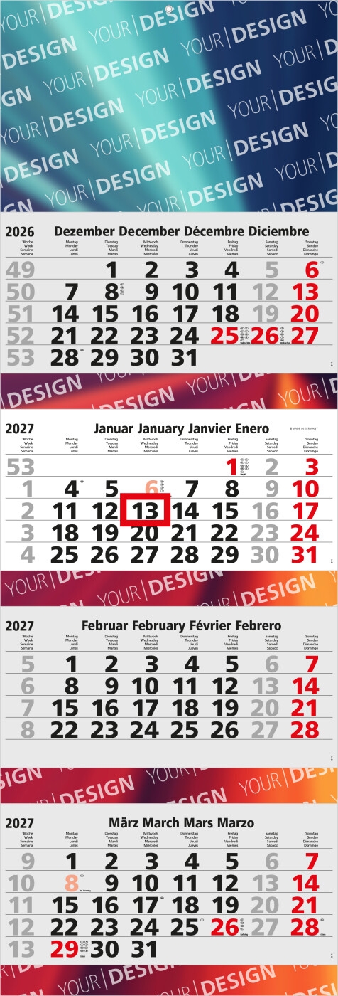 GE0045-HE4-Monatskalender Quadro 4 Post