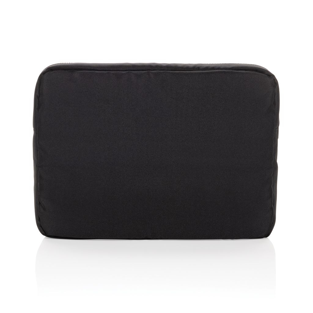 XDP788_16-01Swiss Peak Aware™ RPET Essential 15.6_ Laptop Sleeve_ schwarz