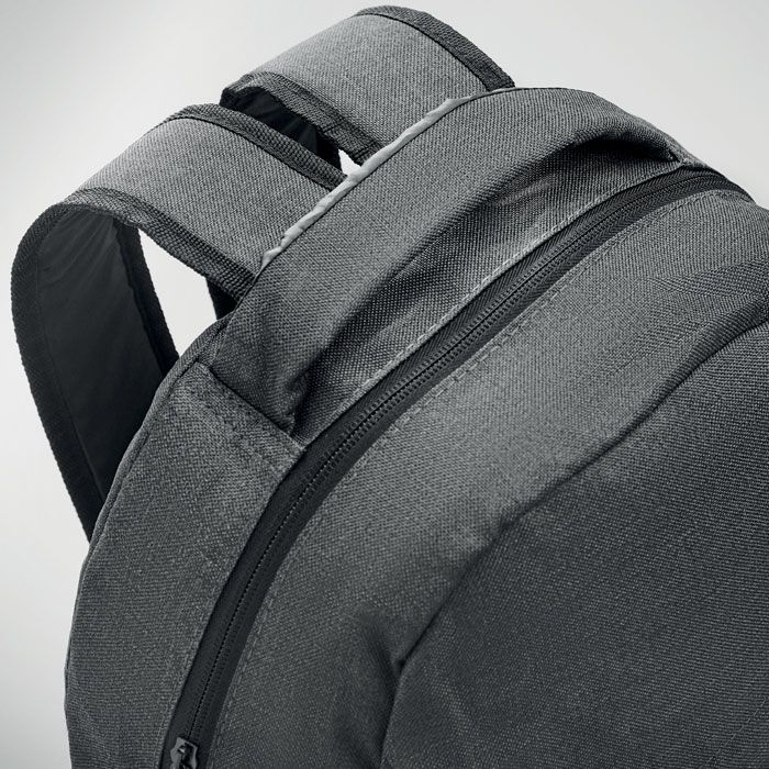 MO6515-03Siena Rucksack 600D RPET_ Schwarz
