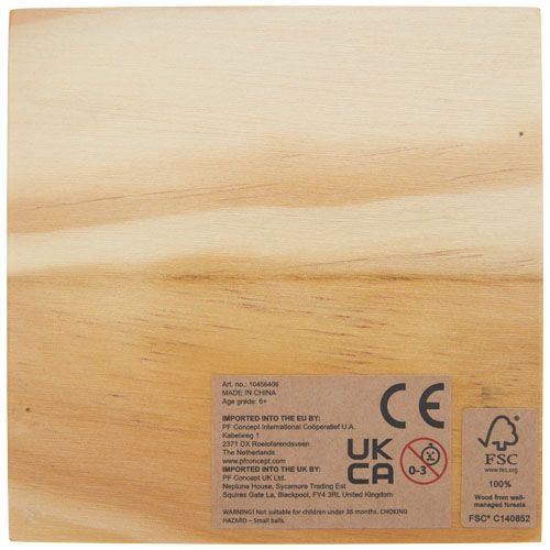 PF104564-1Strobus Tic-Tac-Toe Spiel aus Holz_ natur