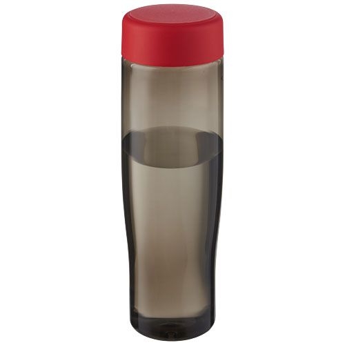 PF210450-3H2O Active® Eco Tempo 700 ml Wasserflasche mit Drehdeckel_ rot_kohle PF210450-3H2O Active® Eco Tempo 700 ml Wasserflasche mit Drehdeckel_ rot_kohle