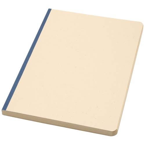 PF106125-2Liliana A5 Zuckerrohr und RPET Softcover Notizbuch_ Ozeanblau