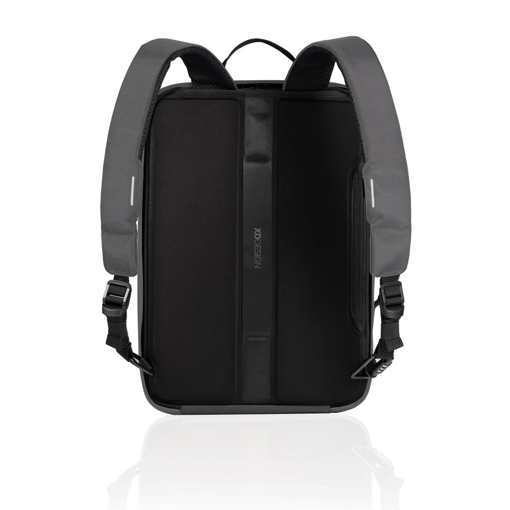 XDP705_92-2Bobby Bizz 2.0 Anti-Diebstahl Rucksack _ Aktentasche_ grau