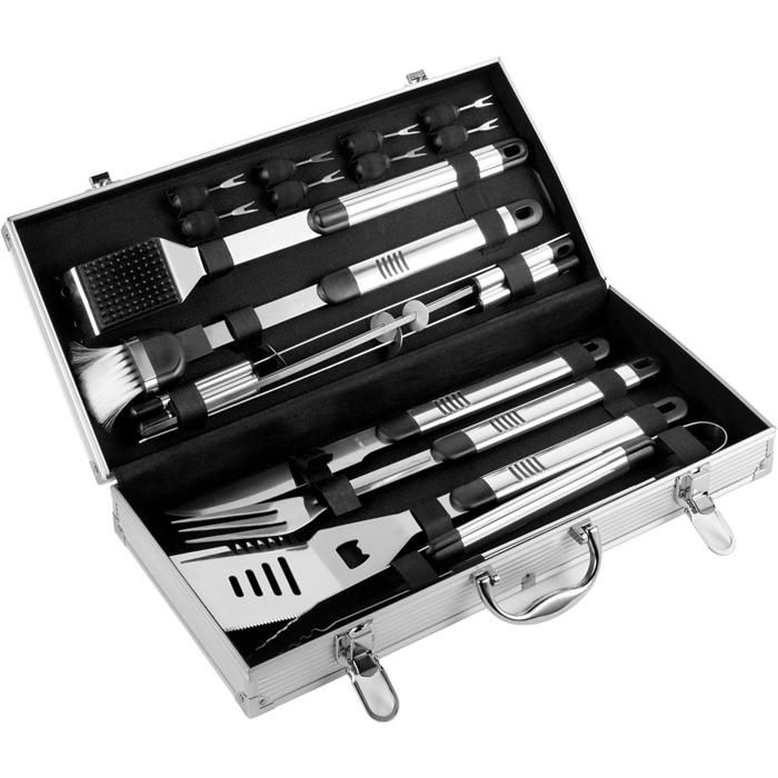 GI2617-32Grillset aus Edelstahl Dawn_ silber
