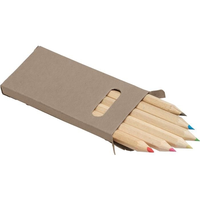 GI2432-03Buntstifte-Set 6-tlg. Gigi_ grau