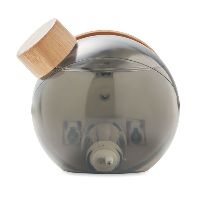 MO6865-27Droppy Lux Wasserbetriebene LCD-Uhr_ transparent grau