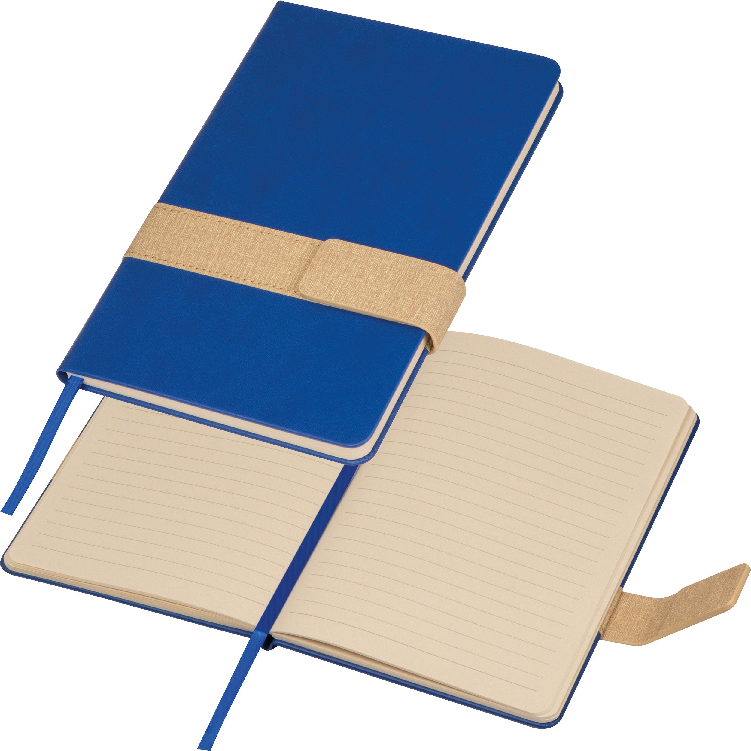 MA24227-44Notizbuch mit Magnetverschluss DOUGLAS_ dunkelblau